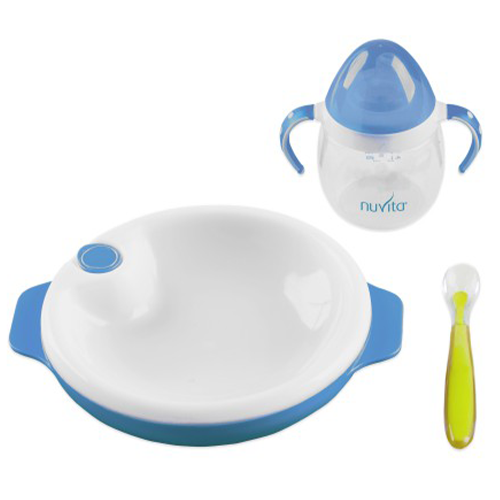 Nuvita Set Pappa 6+mesi Blu